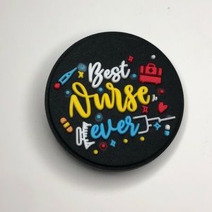 5/$10 Best Nurse Ever crocs charm/jibbitz